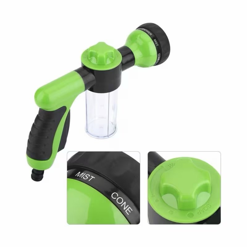 Hydralon Dog Wash Wand in use