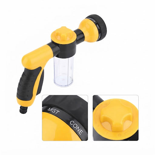Yellow dog wash wand &mdash; details